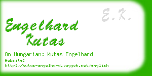 engelhard kutas business card